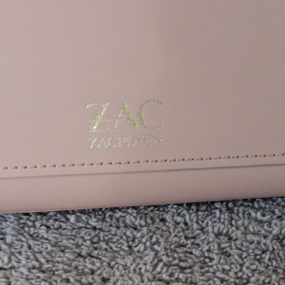 Gorgeous Zac Posen Blush Pink Crossbody Bag with Chain Detail - Picture 9 of 11